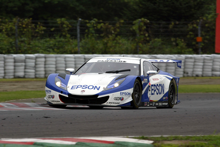 GT500クラス決勝3位は、EPSON HSV-010（道上龍／中山友貴組）