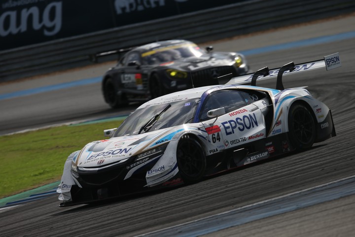 決勝レース: 松浦孝亮（Epson Modulo NSX-GT）